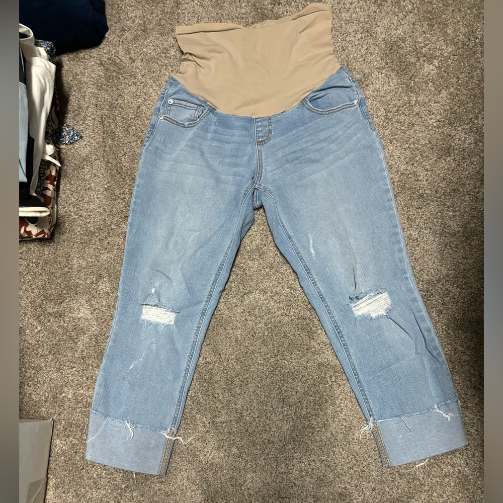 Over the Belly Maternity Jeans